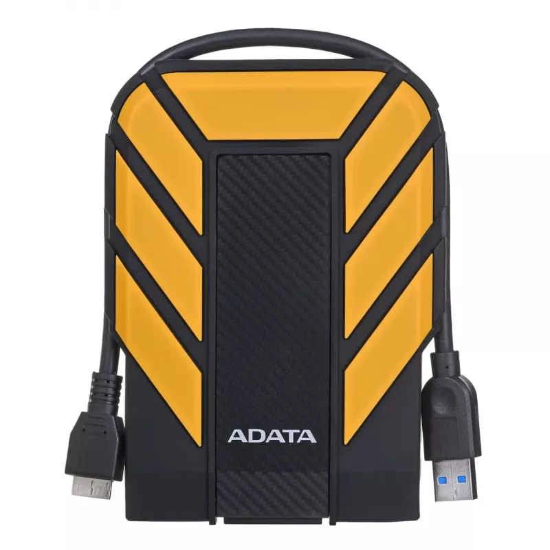 ADATA HD710 Pro išorinis kietasis diskas 2 TB 2,5 colio Micro-USB B 3.2 Gen 1 (3.1 Gen 1) Juoda, Geltona
