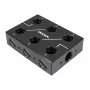 Žarnų jungtis Alphacool 12994 Acetal Juoda 78mm