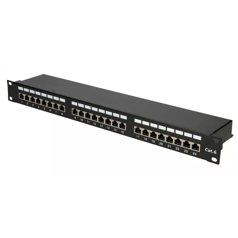 Extralink CAT6 STP V2 | Skydelis | 24 prievadai