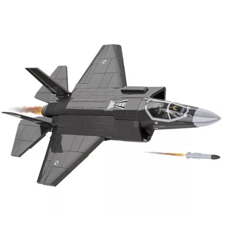 Konstruktorius Cobi F-35A Lightning II — 605 detalės, mastelio modelis