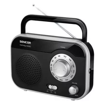 SENCOR radijas SRD 210 BS, juoda/sidabrinė