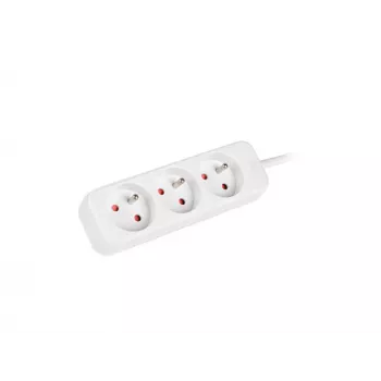 LANBERG PS0-03E-0300-W 3M baltas 3X 230V Lanter ILGINAMOJO LAIDO KABELIS IŠ VARIO