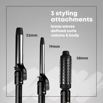 Plaukų formuotojas Revamp Multi Style Revolve CL-3500-EU 3-in-1 – šepetys, džiovintuvas, apimties suteikėjas