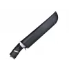 Išlikimo peilis cinema classic CC-PDT — nerūdijančio plieno ašmenys 375 mm, bendras ilgis 525 mm, nerūdijančio plieno rankena, juodos plastikinės makštys, 1 kg
