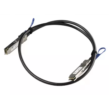 “Mikrotik XQ+DA0001 InfiniBand/šviesolaidinis kabelis” 1 m QSFP+ į QSFP+ / QSFP28 į QSFP28, juodas