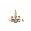 Magnetinis konstravimo rinkinys MAGFORMERS Dynamic Flash 54 vnt. — magnetinės statybinės plytelės su kvadratais ir trikampiais