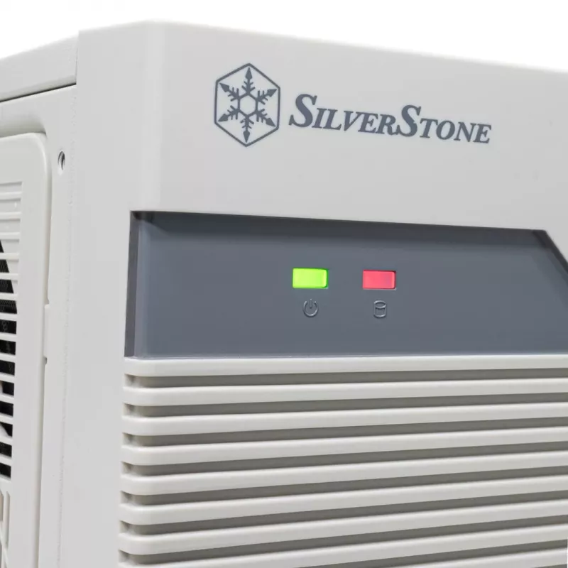 Silverstone SST-FLP01W kompiuterio korpusas HTPC baltas
