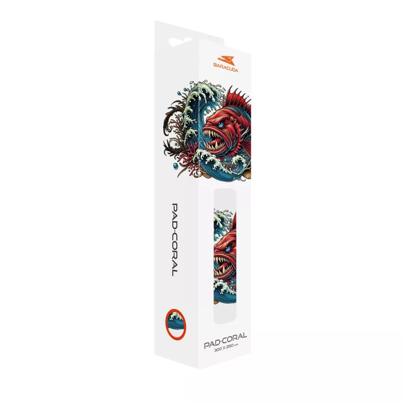 Pelės kilimėlis Baracuda BGMP-041 Coral 300x250