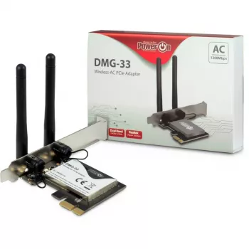 Vidinė WLAN kortelė Inter-Tech DMG-33 1300 Mbit/s