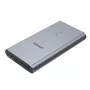 SSD dėklas Unitek S1206A 2× M.2 NVMe PCIe Gen3 x4 diskams, USB 3.2 Gen 2 (10 Gbit/s), aliuminis, USB-C, komplekte maitinimo adapteris