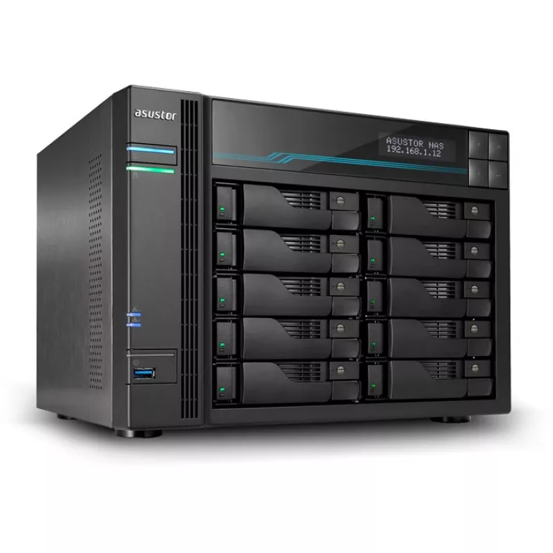 Asustor Lockerstor 10 Pro AS7110T - NAS serveris - 0 GB (AS7110T)