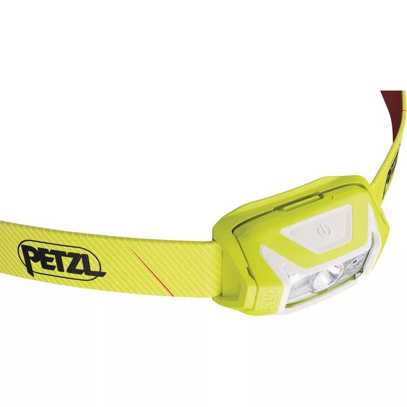 Petzl TIKKA 350 lm geltonas priekinis žibintas — 350 liumenų, kompaktiškas LED priekinis žibintuvėlis