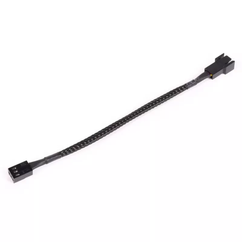 Alphacool 18685 3 kontaktų ilginamasis kabelis, 15 cm, 3 kontaktų ventiliatoriaus / maitinimo ilgintuvas