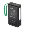 Išorinė baterija Green Cell CJSGC03 8000 mAh Li‑Ion, OLED ekranas, USB‑C ir USB‑A, 500 mA išvestis, įmontuotas žibintuvėlis
