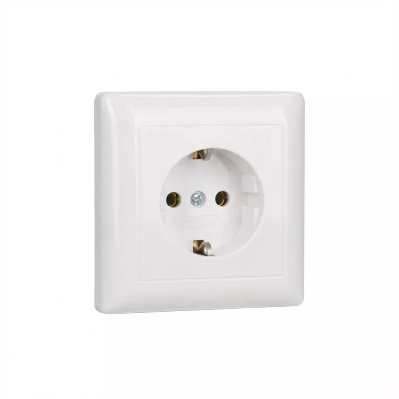 Schuko kištukinis lizdas Gira 444003 Standard 55 R — apsauginė pilna plokštė