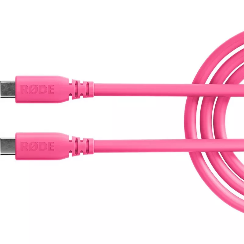 Rode SC27-P USB-C į USB-C kabelis USB 3.2 Gen1, rožinis