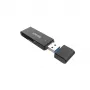Kortelių skaitytuvas Unitek Y-9327A USB 3.2 Gen 1 Type-A — MicroSD/SD, 2 lizdai, 5000 Mbit/s, juodas