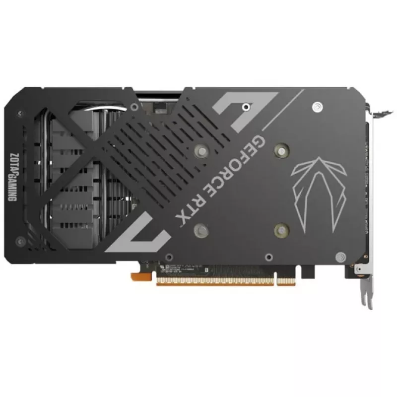 Vaizdo plokštė ZOTAC GeForce RTX 5050 Twin Edge — 8 GB GDDR6, 128 bitų, PCIe x8 5.0, aktyvus aušinimas dviem ventiliatoriais