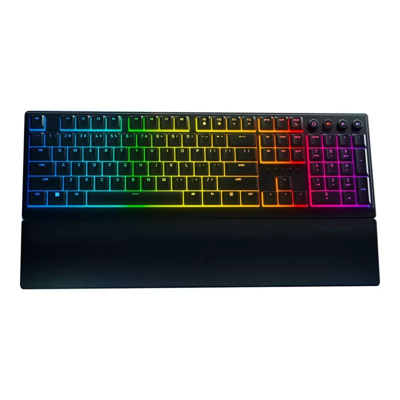 Laidinė žaidimų klaviatūra Razer Ornata V3 su RGB LED apšvietimu