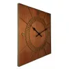 NeXtime klok 3112br Wood Square, 50x50 cm, sieninis, rudas