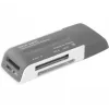 Kortelių skaitytuvas DEFENDER ULTRA SWIFT USB 2.0 modelis 83260 — suderinamas su SD ir microSD kortelėmis