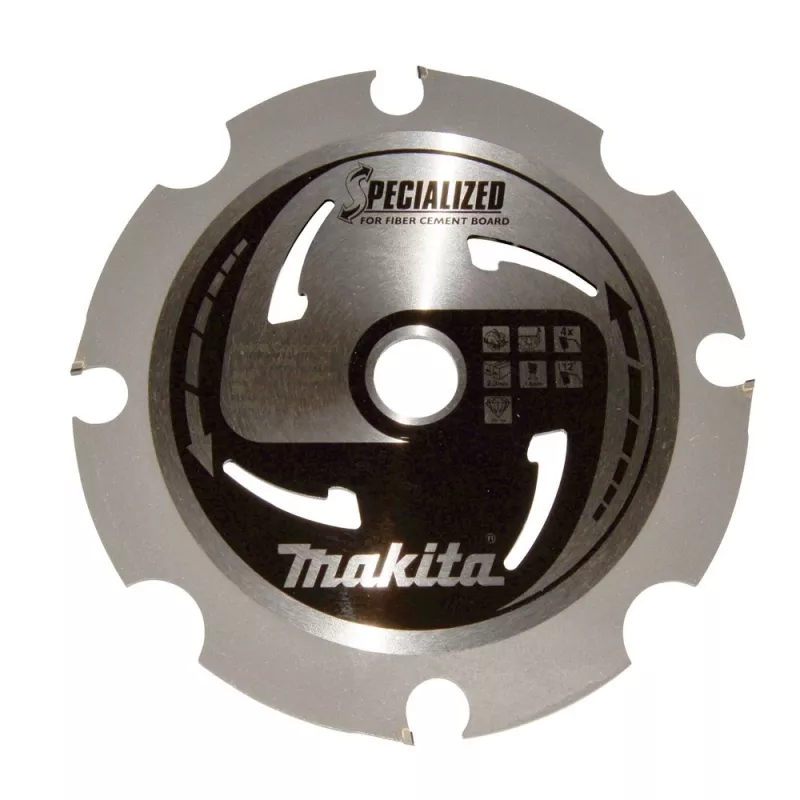 MAKITA DISKINIS PJŪKLO DISKAS 165x20x4Z SPECIALIZUOTAS PLUOŠTINIO CEMENTO PLOKŠTĖMS