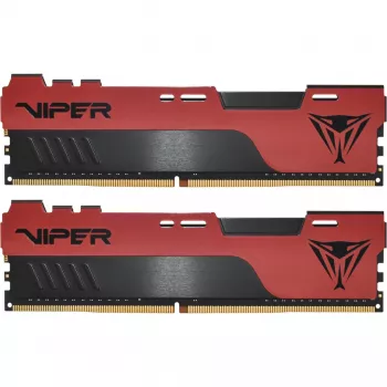 DIMM 32 GB DDR4-3200 (2x 16 GB) Dual-Kit, Arbeitsspeicher rot/schwarz, PVE2432G320C8K, Viper Elite II, INTEL XMP