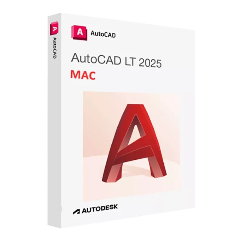 Autodesk AUTOCAD 2025, skirta MAC (LT versija - EDU) - 1 įrenginiui / 1 metams