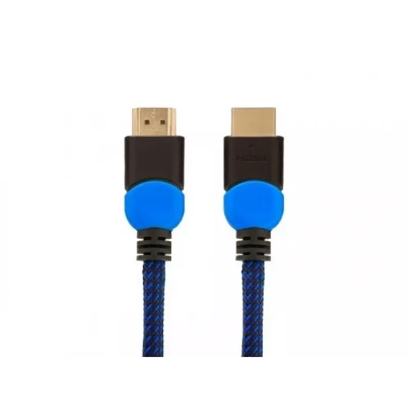 Savio GCL-02 HDMI kabelis 1,8 m HDMI A tipo (standartinis) juoda, mėlyna
