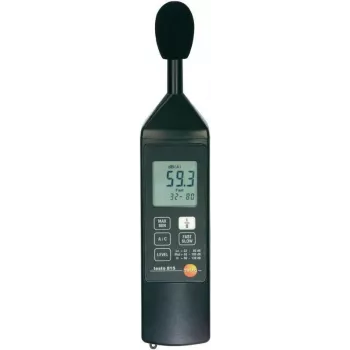 Testo 815 - Skaitmeninis - A svertinis - C svertinis - Greitas - Lėtas - 32 – 130 dB - 1 dB - 0,1 dB (0563 8155)