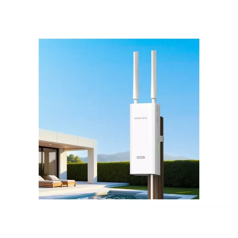 Belaidis maršrutizatorius TP-LINK MB118-4G — 4G LTE, vienos juostos 2,4 GHz, Wi‑Fi 4 (802.11n), 300 Mbps, Fast Ethernet, 4 išorinės antenos, baltas