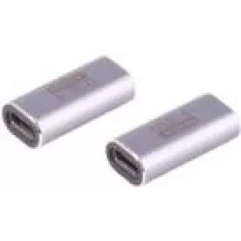 USB-C keitiklis ShiverPeaks BS14-05038, USB-C – USB-C, pilkas