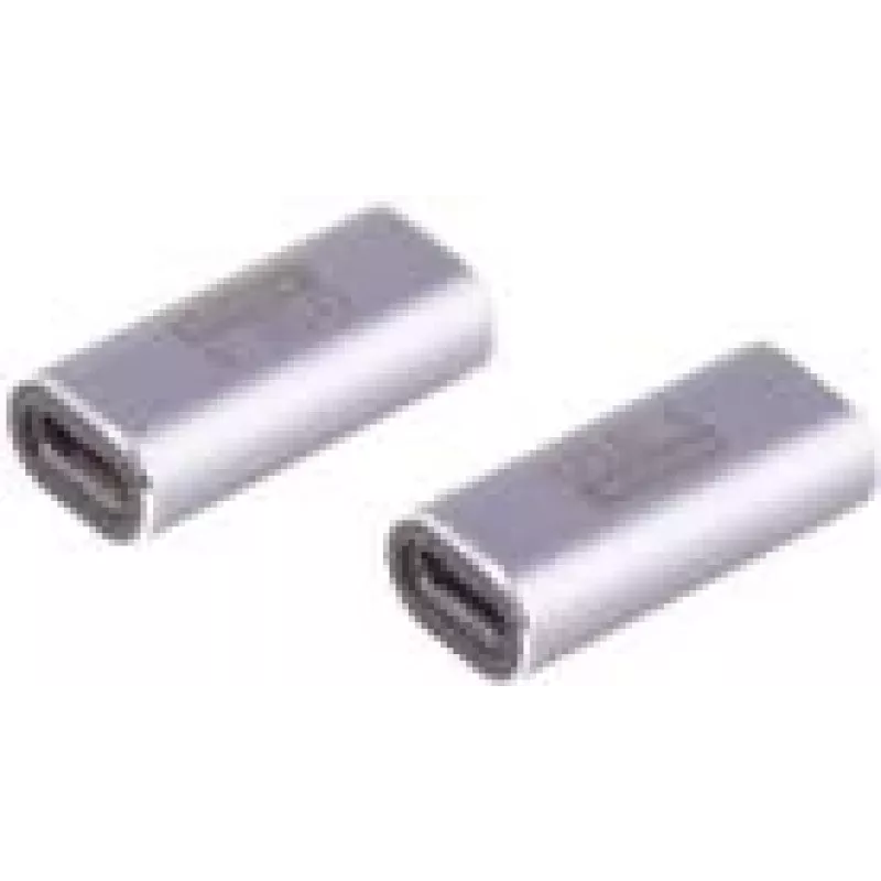 USB-C keitiklis ShiverPeaks BS14-05038, USB-C – USB-C, pilkas