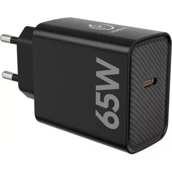 Greitasis įkroviklis PD65W USB-C nešiojamiesiems kompiuteriams, išmaniesiems telefonams