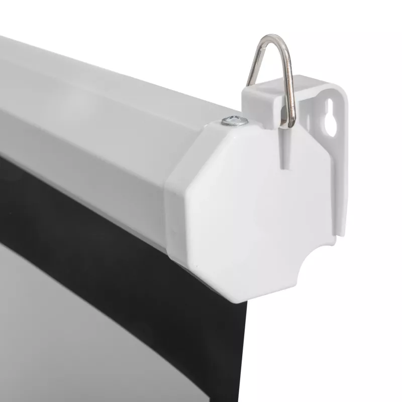 Projekcinis ekranas SBOX PSM-100-2 180×180 cm rankinio valdymo, tvirtinamas prie sienos/lubų
