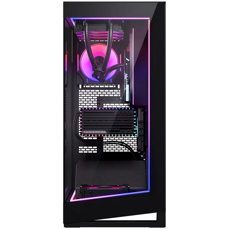 Phanteks NV5 Premium DRGB Kit + Power Hub, 3x išoriniam rėmui, 1x pagrindinės plokštės kabelio dangtelis - juoda