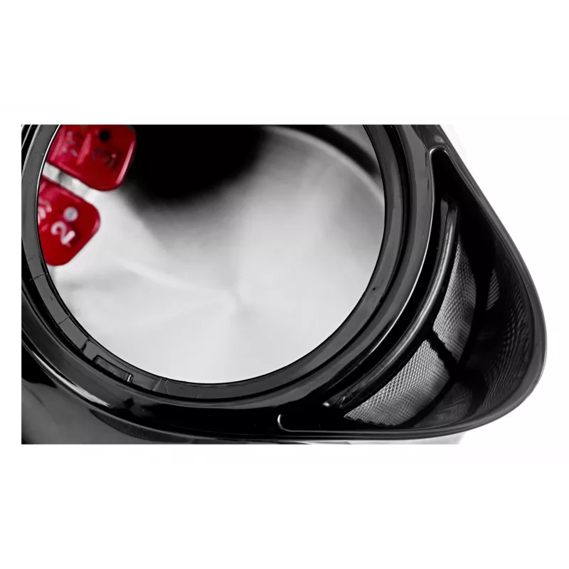 Elektrinis virdulys Tefal KO150 1,5 L 2400 W — juodas nerūdijantis plienas, belaidis, 360° pagrindas