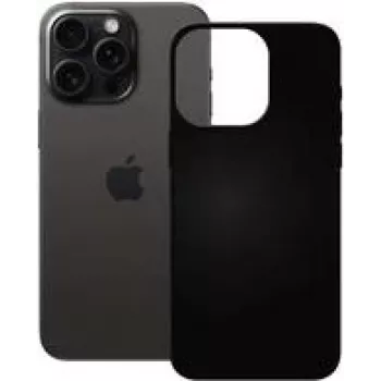 PEDEA Soft TPU dėklas Apple iPhone 16 Pro - juoda (50160995)