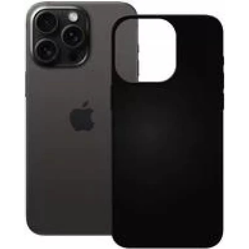 PEDEA Soft TPU dėklas Apple iPhone 16 Pro - juoda (50160995)