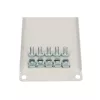 Rack tuščiaviduris skydelis Extralink Front Blank Panel 2U 19 inch Gray, 2U, 19 colių, pilka