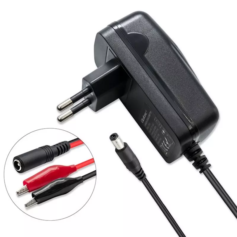 Baterijų įkroviklis QOLTEC Charger for AGM GEL STD 12V 1.5A