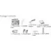 DECT telephone Grandstream GXP1628 — DECT stalinis / sieninis telefonas, LCD 132x48 px, garsiakalbis, 500 kontaktų, RJ‑9 ausinės