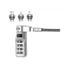 Kabelinė spyna DICOTA D31717 juoda 2 m