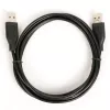 USB AM-AM laidas 1.8 juodas