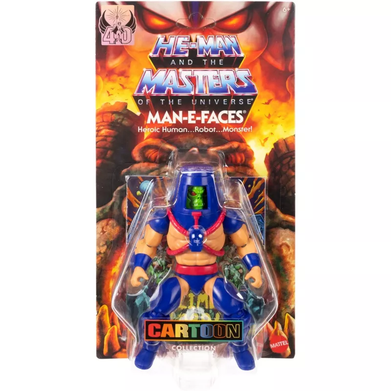 Veiksmo figūrėlė MATTEL M.O.T.U. Origins Man-E-Faces JBM80, kolekcionuojamas pozavimui tinkamas personažas
