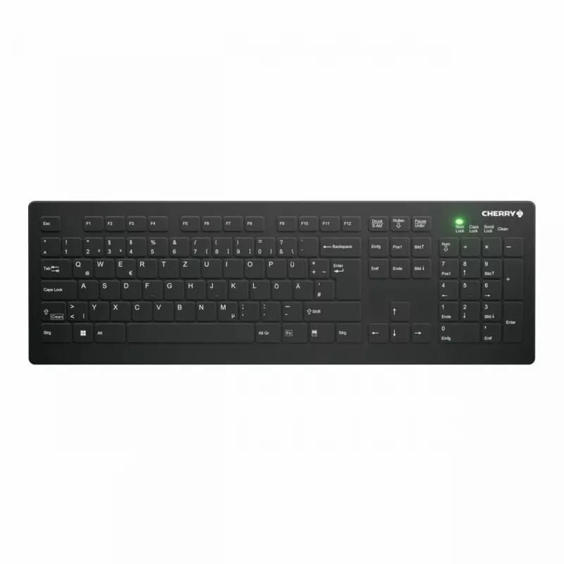 Contour Design Active Key Contour QuickClean Medical klaviatūra IP68 Full-Size Wireless Juoda DE C8112