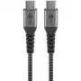 Goobay 49301 USB kabelis Juoda