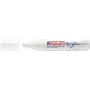 Akrilinis žymeklis Edding 5000 Broad White Chisel Tip 1 vnt.