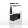 Qoltec 52382 GaN POWER PRO charger | 1xUSB type C | 1xUSB A | 100W | 5-20V | 1.5-5A | PD | Juoda