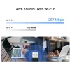 USB Wi‑Fi adapteris MERCUSYS MA14N — USB Type‑A, 2,4 GHz vienos juostos, iki 287 Mb/s, juodas